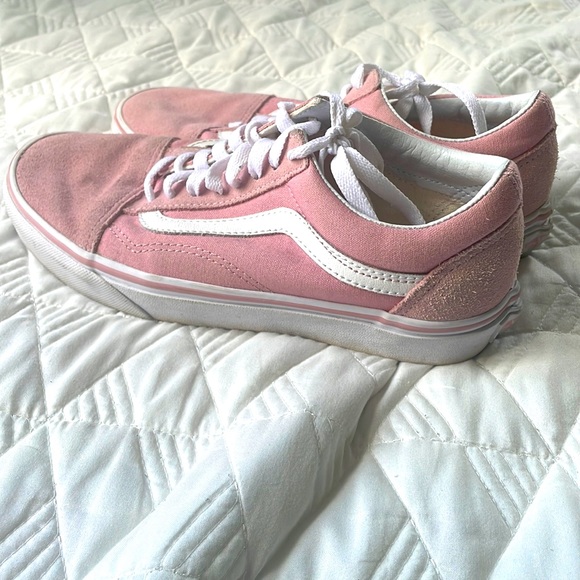 Pink Lowtop Vans - Picture 1 of 7